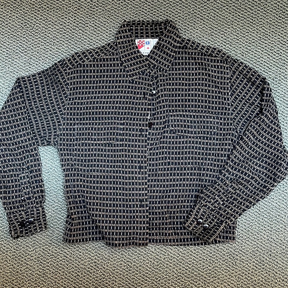 Vintage 80s/90s cropped shacket